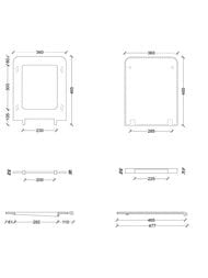 ������� ��� ������� Alice Hide 355�460�34 � �����������, ��������� ����, ����� ���. MC3109SQS
