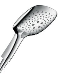 Уценка! ?Лейка для душа Hansgrohe Raindance Select E 150 3jet, 3 функции, хром 26550000 - уценка. — миниатюра 1