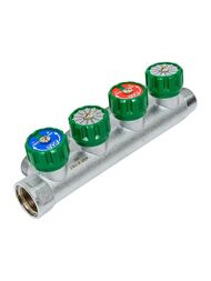 Коллектор регулируемый FAR 3/4"ВН на 4 отвода М24х19, FK 3856 C34 — изображение 3