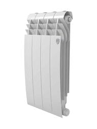 Радиатор биметаллический, 4 секции ROYAL THERMO BiLiner 500 B ВШГ 574х320х87, 740Вт белый, НС-1682266