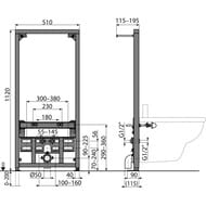 ��������� ���� ��� ���� ALCAPLAST A105/1120