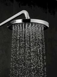 Душевая система Hansgrohe Croma 220 Showerpipe 27185000 с термостатом,поворотн. держатель 400мм,хром — изображение 2