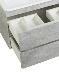 Тумба под раковину BelBagno ALBANO (900х450х500) подв., Cemento Verona Grigio  ALBANO-900-2C-SO-CVG