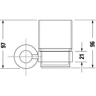 ������ ��� ������ ����� DURAVIT D-Code ���������, ������, ����: ����/������� ������ 0099201000