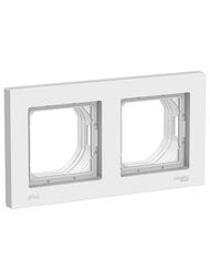 Рамка Systeme Electric ATLASDESIGN AQUA 2 поста IP44 белый ATN440102
