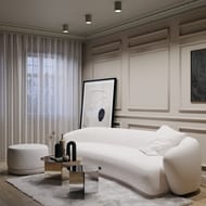 ���������� ���������� Maytoni Conik gyps (����� ����) C001CW-01W, 10��, IP20, GU10, �����