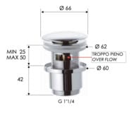 ������ ������ � ��������� 1 1/4 Remer 905CC2114CFP, ������ ������������� ����