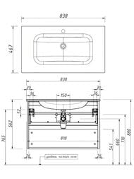 ����� ��� �������� Caprigo Novara 85 (838�562�467) ���������, ������, 2 ����� 34912-L810