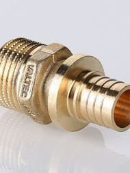 Соединитель VALTEC, аксиальный, 20х1/2"Н, латунь, VTm.401.BG.002004 — изображение 2