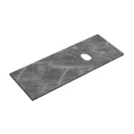 Столешница для ванной комнаты SANCOS 1200х460 с отв. под смес., цвет black sky, арт. TT120A1XR, правая