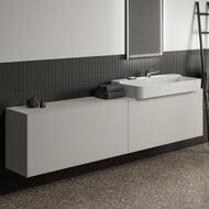 ���������� ��� ����� 240 Ideal Standard CONCA (2385x373x6) ������������, calacatta marble T4350DH