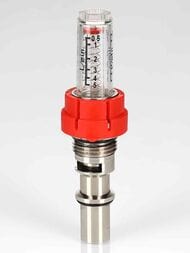 Клапан настроечный с расходомером VALTEC коллекторный, встраиваемый  VT.AC674.V.0