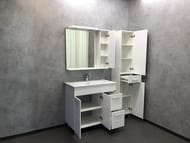 Зеркало-шкаф COMFORTY Модена М-90 (900х786х154) подвесной, белый матовый 00-00001641
