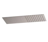 Верхний душ настенный 50x22 см Remer INOX SS350UFCAX, нержавеющая сталь матовая