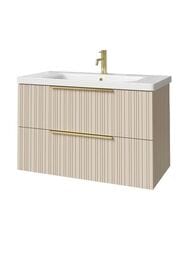 Тумба под раковину Caprigo RAIN-Smalty 90 (870х446х550) подвесной, 2 ящика, 36513eml-052.000.00.20