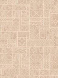 Обои флизелиновые Hygge II Summer Hg13 002/1 (1,00х10,05) геометрия, бежевые (рул.)