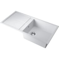 Мойка Omoikiri SUMI 100-WH (1000х500х230) врезная, тетогранит, белая 4993657
