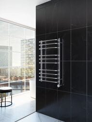 GROTA ECO FORTE Полотенцесушитель "Лесенка" электр. 480x900 300Вт нержавеющая сталь