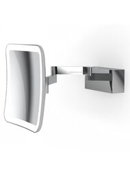 Зеркало косметическое Decor Walther VISION S 200х200 подсветка, 5х, цвет: хром 0123200