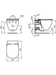 ������ ��������� Ideal Standard IdealMood 535�365 ��� ������, ������� ���������, ����� T466501