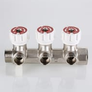 ��������� VALTEC 3/4" �� 3 ������ 1/2"� � ������ ������������� ���������, ������ ���. VTc.570.N.0503