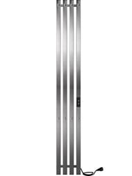 Полотенцесушитель Indigo Style 4 Pro 1200х180 универ.скрыт.монтаж,таймер,серый металик LSPRE120-18GF