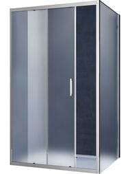 Душевой уголок Vincea Alpha 1100х800х1950 VSR-3AL8011MT прямоугольный, хром — миниатюра 1