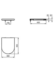 C������ ��� ������� Ideal Standard BLEND CURVE ���������, ���������, ����� ������� T3760V1