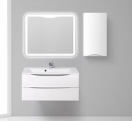 Шкаф подвесной BelBagno (400х300х750) правый, 1 дверца, Bianco Lucido FLY-MARINO-750-1A-SC-BL-P-R