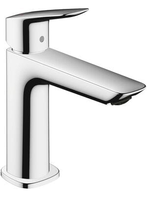 Уценка! Смеситель Hansgrohe Logis 71251000 для умывальника, 110 Fine, сливной гарнитур, хром