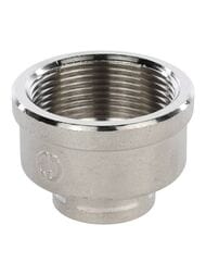 Муфта STOUT 1.1/2"х1/2"ВВ, переходная, никель,  SFT-0006-011212