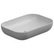 Раковина накладная GSG Easy EALAVRE60BI000/033 (600х420х130), белый/жемчужный матовый