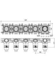 ������������ ����� Almar Modular ���������.��������� �� 4 �����������, ������������� ������������ E176914