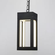 Уличный подвесной светильник Elektrostandard Frame, черный