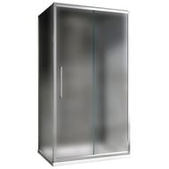 Душевой уголок ABBER Schwarzer Diamant AG30170MH-S60M-S60M (1700х600х1950) стекло 6мм,матовое/хром