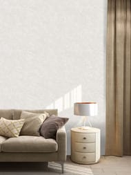 Обои виниловые на флизелине Grandeco VOYAGE (1,06х10,05) под штукатурку, светло-серые R135127 (рул.)