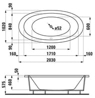 ����� LAUFEN ILBAGNOALESSI ONE 2.4397.0.000.000.1 (2030�1020�575) ��������, �����