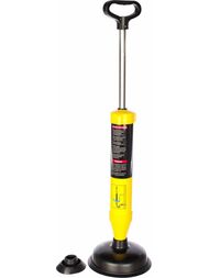 Вантуз STAYER "Professional" вакуумный PROPump, с двумя адаптерами 51925