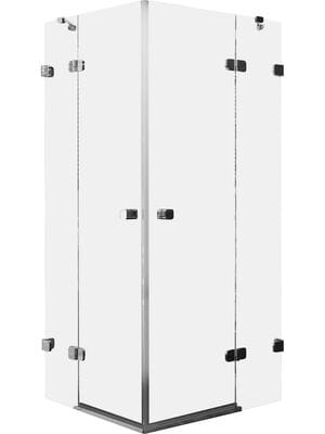 Душевой уголок RAVAK BRILLIANT BSRV4-80 (795х795х1950) распашные двери, стекло, хром+Transparent