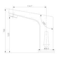 ��������� ��� �������� Lemark PROJECT LM4655CE ���������, 150��, ���������� ���� ���.����.����, ����