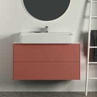 Столешница для тумбы 100 Ideal Standard CONCA (1000x373x6) керамическая, calacatta marble T4346DH