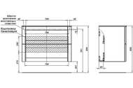 ����� ��� ���������� Aquanet ����� 90 (900�500�650) ���������, ����� ������� 313235