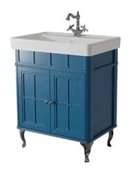 Тумба под раковину Caprigo Борго 70 (700х882х480) напольная, отделка blue 33418-B136