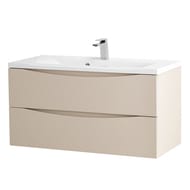Тумба под раковину BelBagno MARINO (700х450х500) подвесная, Crema Opaco MARINO-700-2C-SO-CO-P