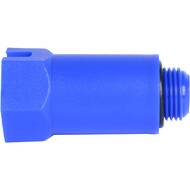 Заглушка тестовая STOUT 1/2", длинная, синяя,  SFA-0035-100012