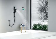 Душевой гарнитур 3 режима 65 см Aquatek Бетта AQ2017MB черный мат