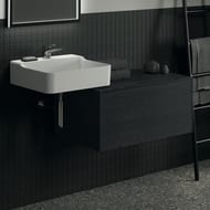Тумба под раковину Ideal Standard CONCA (800x505x370) 1 ящик, дымный дуб, со столешницей T4312Y4