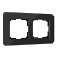 Рамка на 2 поста Werkel Elite W0022448, черный