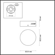 ��������� ��� ����������� Odeon Light Crossa 5072/3R, ������