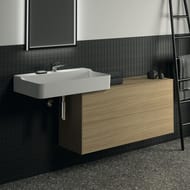Тумба под раковину Ideal Standard CONCA 1200x373x550 2 ящика внешн , св.орех, со столешницей T4330Y6 — изображение 4
